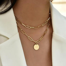 Load image into Gallery viewer, Vintage Pearl Charm Layered Necklace Women's Jewelry Layered Accessories for Girls Clothing Aesthetic Gifts Fashion Pendant