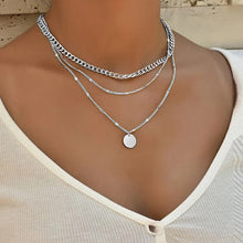 Load image into Gallery viewer, Vintage Pearl Charm Layered Necklace Women's Jewelry Layered Accessories for Girls Clothing Aesthetic Gifts Fashion Pendant