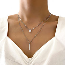 Load image into Gallery viewer, Vintage Pearl Charm Layered Necklace Women's Jewelry Layered Accessories for Girls Clothing Aesthetic Gifts Fashion Pendant