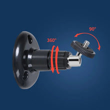 Load image into Gallery viewer, Wall Mount Bracket Installation Metal Holder Secure Rotary CCTV Camera Stand for Security Surveillance Camera