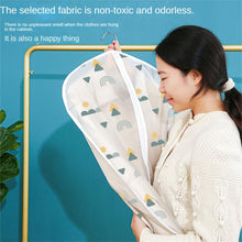 Load image into Gallery viewer, Wardrobe Clothes Hanging Dust Cover Suit Coat Storage Bag Garment Bags Organizer Wedding Dress Cover Hanging Clothing Organizer