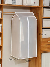 Load image into Gallery viewer, Waterproof Dustproof Clothes Large Dust Cover for Garment Suit Dress Coat Cloth Protector Hanging Organizer Wardrobe Storage Bag