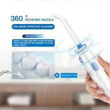 Load image into Gallery viewer, Waterpulse V300G Oral Irrigator 5pcs Tips Dental Water Flosser Electric Cleaner 800ml Oral Hygiene Dental Flosser Water Flossing 0ral irrigator
