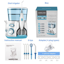 Load image into Gallery viewer, Waterpulse V300G Oral Irrigator 5pcs Tips Dental Water Flosser Electric Cleaner 800ml Oral Hygiene Dental Flosser Water Flossing 0ral irrigator