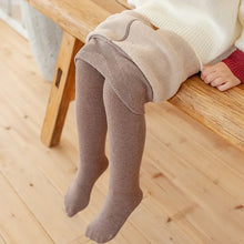 Load image into Gallery viewer, Winter Children Warm Tight For Girls Thick Velvet Pantyhose Fleece Cotton Pants Toddler Ballet Dance Long Stockings Boys Clothes