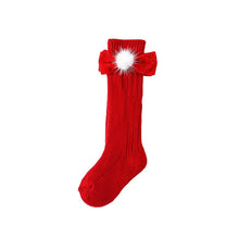 Load image into Gallery viewer, Winter Thick Christmas New Year Girls Long Socks for Kids Girl Pantyhose Children