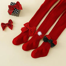 Load image into Gallery viewer, Winter Thick Christmas New Year Girls Long Socks for Kids Girl Pantyhose Children