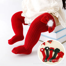 Load image into Gallery viewer, Winter Thick Christmas New Year Girls Long Socks for Kids Girl Pantyhose Children