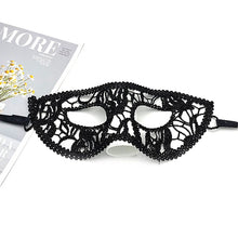 Load image into Gallery viewer, Hollow Lace Masquerade Face Mask Sexy Cosplay Prom Party Props Costume Halloween Masquerade Mask Nightclub Queen Eye Mask