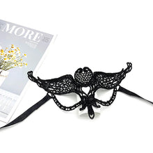 Load image into Gallery viewer, Hollow Lace Masquerade Face Mask Sexy Cosplay Prom Party Props Costume Halloween Masquerade Mask Nightclub Queen Eye Mask
