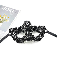 Load image into Gallery viewer, Hollow Lace Masquerade Face Mask Sexy Cosplay Prom Party Props Costume Halloween Masquerade Mask Nightclub Queen Eye Mask