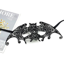 Load image into Gallery viewer, Hollow Lace Masquerade Face Mask Sexy Cosplay Prom Party Props Costume Halloween Masquerade Mask Nightclub Queen Eye Mask