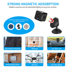 Load image into Gallery viewer, X6 Mini Wifi Ip Camera Hd 1080P Wireless Security Surveillance Micro Cam Nachtzicht Smart Home Sport Monitor Gebouwd-In Batterij