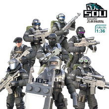 Load image into Gallery viewer, XJ960/822 Call of Military Duty Building Blocks 1:35 SWAT Soliders Figures Army Weapons Guns Sets Model Dolls Bricks Toy for Boy