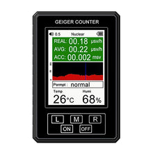 Load image into Gallery viewer, XR1 Pro Geiger Counter Nuclear Radiation Detector Dosimeter Portable Handheld Beta Gamma X-ray Radiation Monitor With Backlight