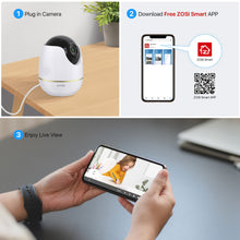 Load image into Gallery viewer, 1080P Hd Wifi Wireless Home Security Ip Camera 2.0MP Ir Netwerk Cctv Surveillance Camera Met Twee-Weg audio Babyfoon