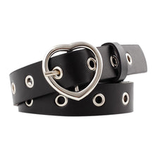 Load image into Gallery viewer, Women Ladies Vintage Heart Buckle Leisure Leather Belt Trouser Accessories