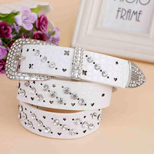 Load image into Gallery viewer, Women's Versatile Rhinestone Belt
