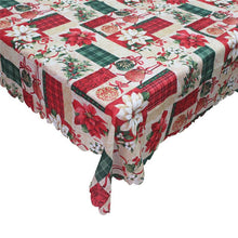 Load image into Gallery viewer, Merry Christmas Rectangular Printed Fabric Party Picnic Tablecloth 150*180cm