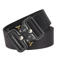 Load image into Gallery viewer, New Quick Release Cobra Release Buckle Outdoor Casual Dual-Use Tactical Belt