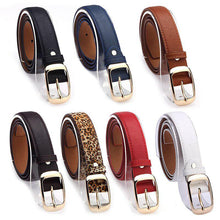 Load image into Gallery viewer, Fashion Women Faux Leather Alloy Pin Buckle Waist Strap Belt Slim Waistband 2019