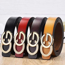 Load image into Gallery viewer, Ladies Belt Pure Fashion Simple Style Leather Women Casual Pants Belt