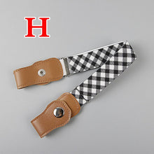 Load image into Gallery viewer, Children Kids Anti Deduction Belts Jeans Waistband Stretch Waist Belt Buckle Free Elastic