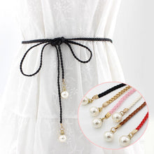Load image into Gallery viewer, Ladies Boutique Dress Waist Belt Beads Decorative Long Waist Chain Accessories