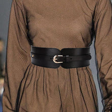 Load image into Gallery viewer, Women's Casual Simple Wide Belt Pin Buckle Belt Elastic Belt