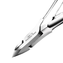 Load image into Gallery viewer, Stainless Steel Cuticle Nipper Exfoliating Nail Clippers Professional Barbed Trimming Nail Dead Skin Clipper Manicure Implement