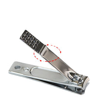 Load image into Gallery viewer, Large and Small Stainless Steel Nail Clippers Flat Bevel Single Household Nail Trimming Tool