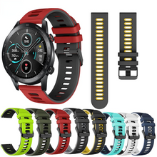 Load image into Gallery viewer, Watchband For Huawei Honor Magic Watch 2 46mm 42MM Strap Bracelet 20/ 22mm Watchstrap Silicone for Garmin Vivoactive 3 wristband