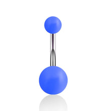 Load image into Gallery viewer, 1 piece New Fashion Sexy Piercing Navel Nail Pendant Acrylic Ball Belly Button Rings for Women Girl Navel Ring Body Jewelry
