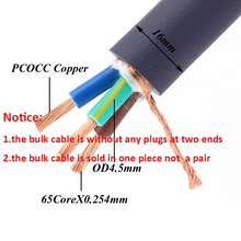 Load image into Gallery viewer, Hi-End 4Square hifi audio EU/US Power Cord Pure Copper Power Cable