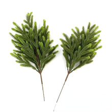 Load image into Gallery viewer, 1PCs Simulation Plant Pine Branch Finished Christmas Home Decoration Embellishment Flower Arrangement Branch Holiday Decoration