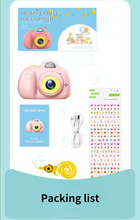 Load image into Gallery viewer, Cartoon Mini Digital Children's Camera SLR Dual Lens Sports Toy Camera with 32G Memory Card