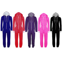 Load image into Gallery viewer, WOTOGOLD Unisex Women Men Adult Pajamas Sportswear Onesi Jumpsuit Sleepwear