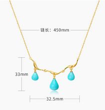 Load image into Gallery viewer, Women's Necklace Lily Style 925 Silver Plating Choker Gift for Girls