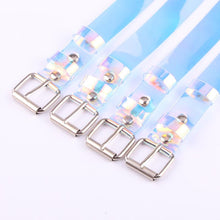 Load image into Gallery viewer, Ladies Belt Fashion Women's Colorful Transparent Plastic Belt Students Jeans Decoration Waistband