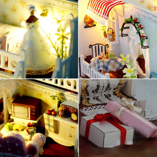 Load image into Gallery viewer, DIY Mini House Building Model Toy Children Gift