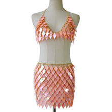 Load image into Gallery viewer, New Accessories Shiny Multi-layer Sequins Body Chain Waist Chain Sexy Necklace Body Dress Chain