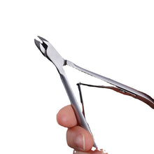 Load image into Gallery viewer, Ukraine Russian Chrome Cuticle Nipper Dead Skin Clipper Sharp Nail Art Cuticle Nipper