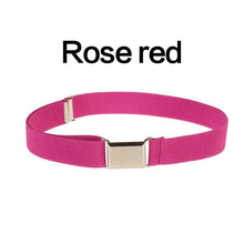 Load image into Gallery viewer, 1PC Accessory Waistband Alloy Buckle Adjustable Canvas Belt Elastic Clothing Casual Outdoors