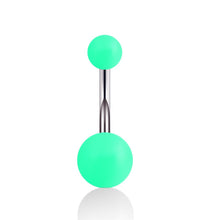 Load image into Gallery viewer, 1 piece New Fashion Sexy Piercing Navel Nail Pendant Acrylic Ball Belly Button Rings for Women Girl Navel Ring Body Jewelry