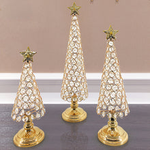 Load image into Gallery viewer, LED Christmas Tree Modeling Crystal Lamp Home Decorations and Accessories Crafts