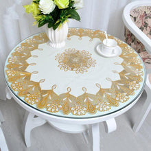 Load image into Gallery viewer, Round Tablecloth Oil-proof Disposable Anti-scalding Tea Tablecloth Round Tablecloth