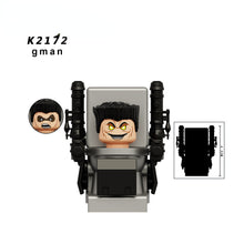 Load image into Gallery viewer, Kdl823 TV Man Titan Toilet Man Doctor Stereo Special Worker Assembling Minifigures Building Blocks Ornaments