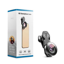 Load image into Gallery viewer, APEXEL HD 5 in 1 Camera Phone Lens 4K Wide Macro Lens Portrait Super Fisheye Lens CPL Filter for iPhone Samsung all cellphone