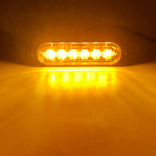 Load image into Gallery viewer, led strobe light Flashing Grille Lights Car emergency light 6LED WARN LIGHT police lights for car TRUCK strobe led light 12v 24v