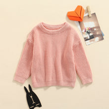 Load image into Gallery viewer, Baby's Clothes Baby Sweater Toddler Knit Sweater Newborn Knitwear Long Sleeve Cotton Baby Pullover Tops